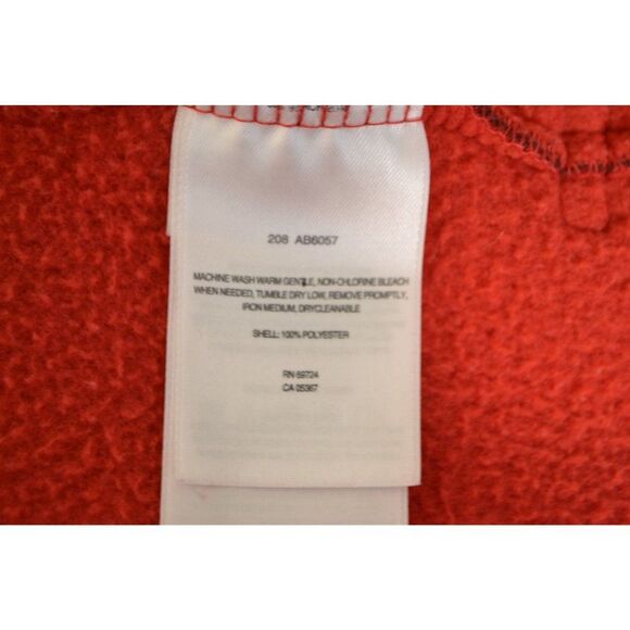 Columbia Youth XL Red 1/4 Zip Pullover Fleece Jacket - Picture 9 of 11